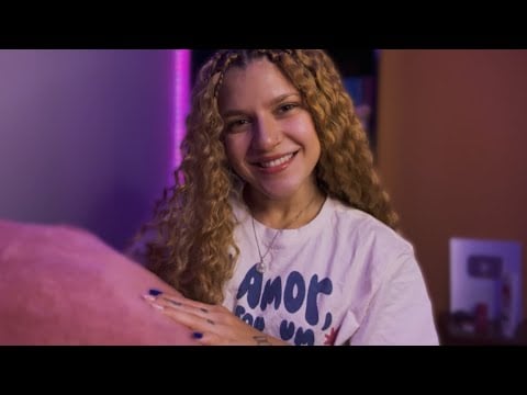 ASMR MASSAGEM NAS COSTAS PARA ACABAR COM SUAS DORES 