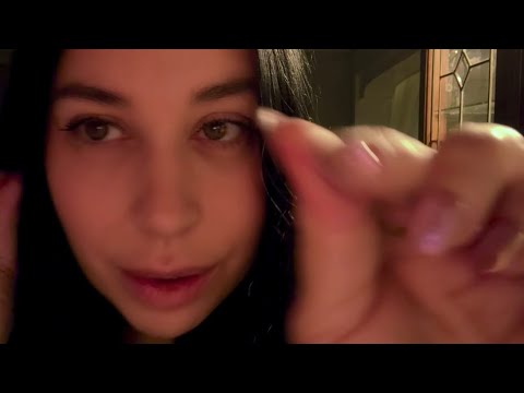 Let Me Clear Your Energy ✨ Gentle Plucking & Fluffing Your Aura. (No Talking) 🤫 #asmr #relax 