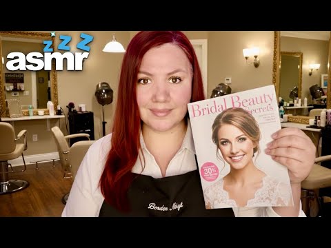 ASMR BEAUTY Salon COMPLETE Bridal Makeover Roleplay