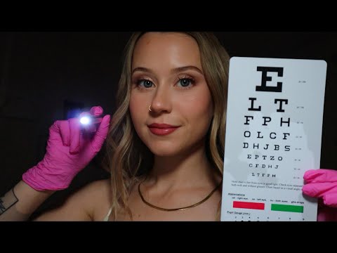ASMR Relaxing Eye Exam Roleplay