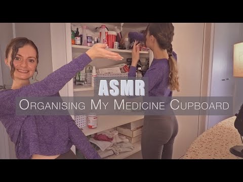 [ASMR] Organising Medicine Cupboard | Rough and Aggressive | NO* TALKING