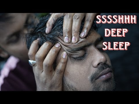 SsssHhh Good Night & Sleep Tight | 3d Sound ASMR Scratching Head Massage For Deep Sleep