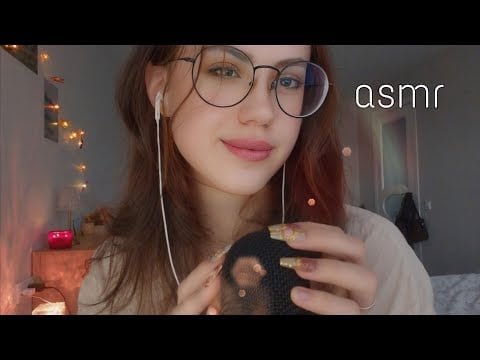 АСМР триггеры микрофона 𐙚 ๋࣭ ✧˖｡  скрэтчинг, пампинг, сжимание, звуки рта и др