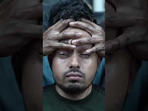 Barber's STRONG Hands: Deepest Scalp Stimulation ASMR Massage for Ultimate Relaxation #shorts