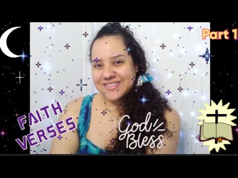 Part 1: ASMR BIBLE READING 📖 WITH OMY (Faith Verses) #51