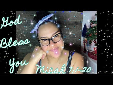 Christian ASMR: Bible Reading 📖 Of “Micah 7:1-20” With Omy