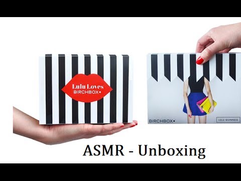 ASMR Unboxing - Birchbox March 2014 (Soft Spoken)