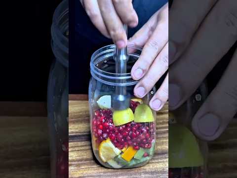 Orange Kiwi Mojito 🍹#shorts #mojito #drink #spriteasmr  #asmr