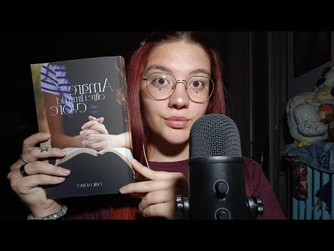 AMARE OLTRE I LIMITI DEL CUORE 😴😍💜 (Whispering, Tapping, Reading, Mouth Sounds) | ASMR ITA