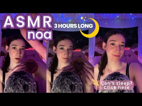 Eye Exam, Energy Rain, Makeup + more! | 3 HOURS asmr for sleep and relaxation 💕| live #117