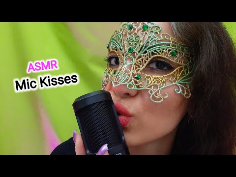 Relaxing ASMR Mic Kisses | Intense ASMR Mic Kisses | Whispering & Squeaky Cozy Sounds to Sleep