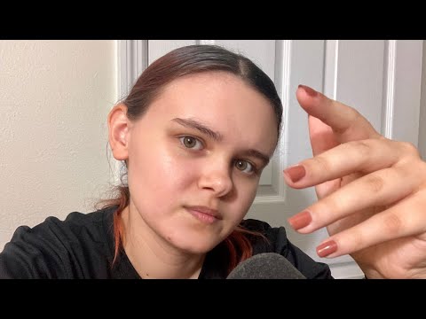 Whispers and Hand Sounds/Movements | ASMR Whisper/Rambles, Nail Tapping, Soft Hand Sounds