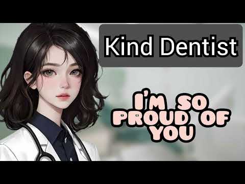 Kind Dentist Cleaning (F4A) (Teeth brushing) (ASMR Audio roleplay) (Short sleep aid?)