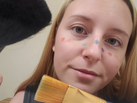 Doing Your Makeup With Only Brushes ASMR ~ FC(ASMR)