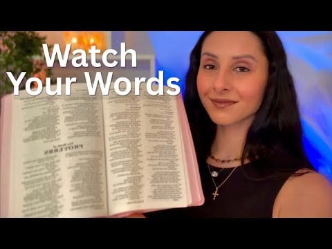 Could Your Words Be Holding You Back? 🤍 | Proverbs 17–18 (ASMR)
