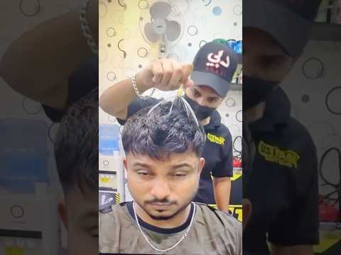 Relax Like Never Before: Sclap Massage ASMR Perfection 😇 #shorts #asmr #sclap #barber
