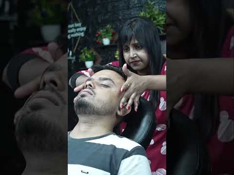 Chaitali's Magical Forehead Massage ASMR For Headache Relief #shorts
