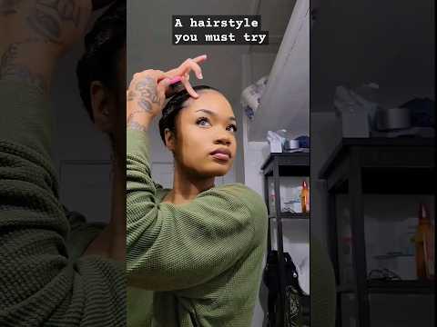 watch me do my hair 🫣 #shorts #naturalhair