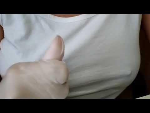 ASMR HAND MOVEMENT WITH GLOVES / MOUTH SOUND VERY INTENSE