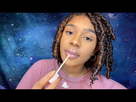 ASMR-  100 LAYERS OF LIPGLOSS 💄✨ ft Yafeini Jewelry