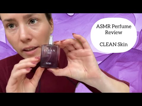 ASMR Perfume Review - CLEAN Classic Skin - Glass Tapping & Whispering