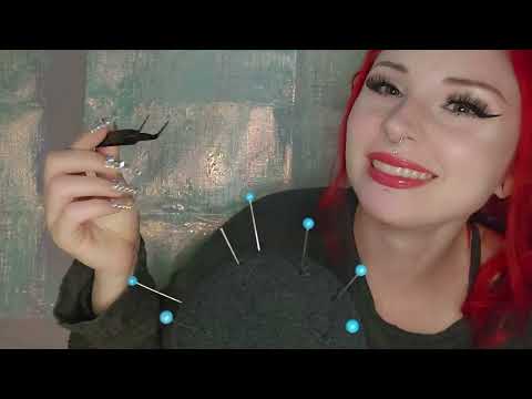 ASMR Plucking Needles From You, My Mic Cover