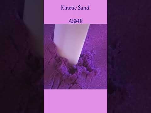 ASMR Kinetic Sand Sounds ❤️ #shorts  #asmr