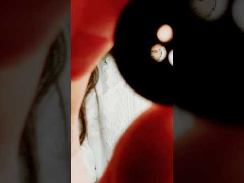 Let Me Sew Your Button Eyes…Creepy Doll Repair ASMR #asmr #halloween