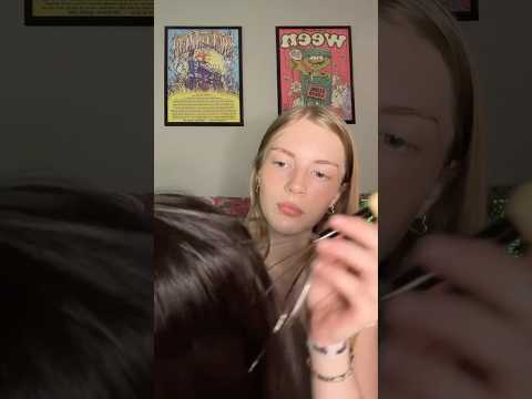 ASMR tingly brain scratching #asmr #scalpscratching