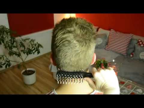 SCALP TREATMENT ♥ ASMR GERMAN (hair play, scalp massage, hair sounds)