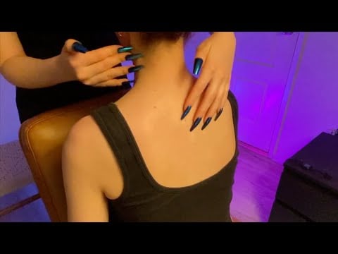 BEST ASMR Back Scratches, 6 Hour Loop, Full Session, Calming for Sleep, Real Person, (No Talking)