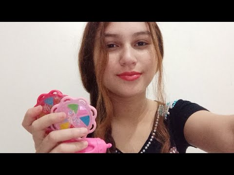 #asmr : maquiando a filha da minha amiga!!