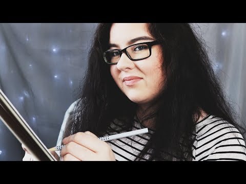 ASMR Sketching Your Portrait - Roleplay (Swedish)