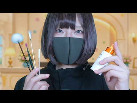 【ASMR】コンシェルジュのオノマトペ耳かきロールプレイ