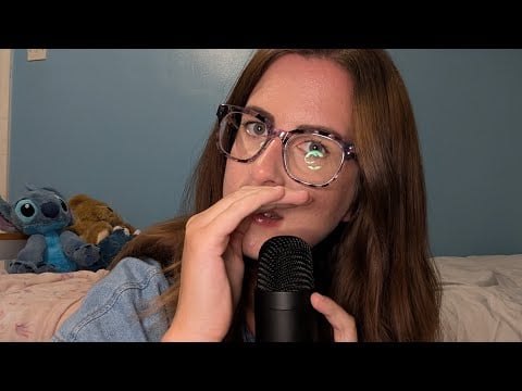 ASMR Whispered ramble update (cupped, hand movements, clicky whispers)