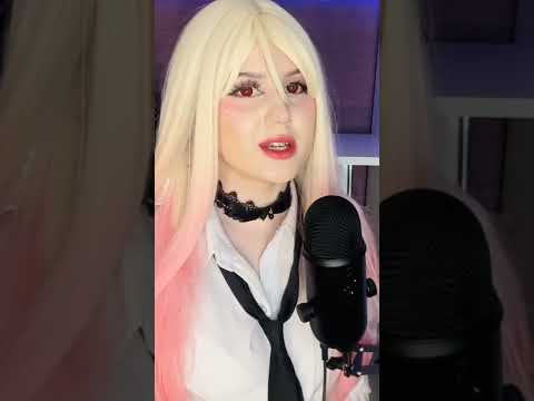 🌙 ASMR anime cosplay Marin Kitagawa 💗 relaxing video (full on my channel)