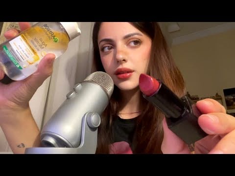 ASMR | Te maquillo suavecito con lluvia de fondo 💄⛈️