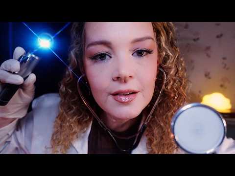 ASMR Doctor Roleplay | Detailed Eye & Ear Tests + Full Body Exam