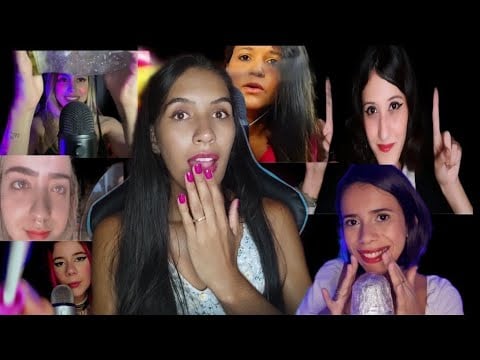 ASMR ESPECIAL 14K : Asmrtist FIZERAM SEUS GATILHOS FAVORITOS / Colab ✨