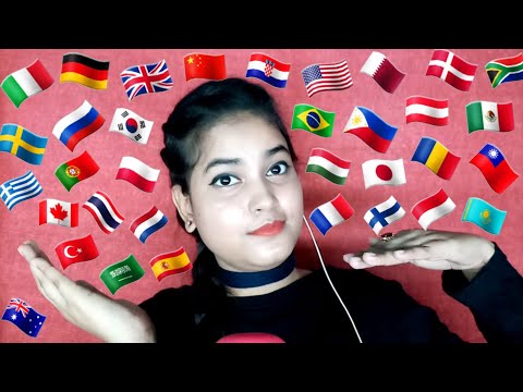 ASMR ~ in 35+ Different Languages