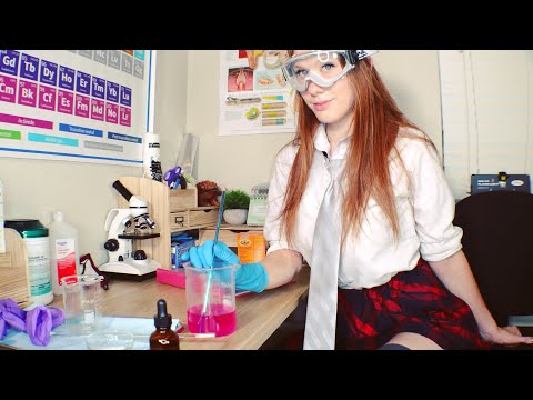 [ASMR] Lab Partners in Science Class 🧪 | Magic Breath Experiment | Sleep Inducing