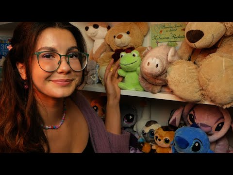 ASMR PO POLSKU | sklep z pluszakami 🧸 ciche mówienie • pisanie • pakowanie • muzyka | roleplay