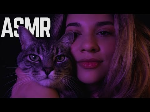 ASMR Voz Suave (tentativa) + Spit Painting + Atenção pessoal + gatinhos fofos 