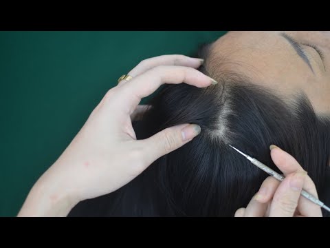 ASMR Sounds Of Scalp Scratching Massage, Tingly Hair Sounds For Stress Relief