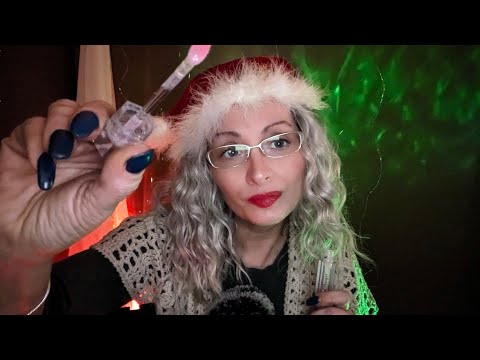 MRS. CLAUS ASMR SPA ROLEPLAY | Whispered Makeup Session, Heavenly Triggers & Tingles for Relaxation!