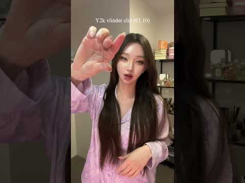 ASMR Summer Hairstyles with Temu :) #asmrhaircare