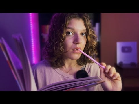 ASMR te fazendo perguntas para encontrar seu par ideal