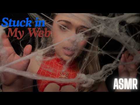 ASMR~ Spider Girl Untangles You From Her Web | Mouth Sounds