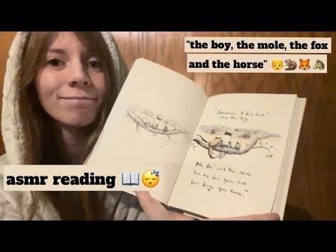 asmr reading you to sleep! (lofi whisper)
