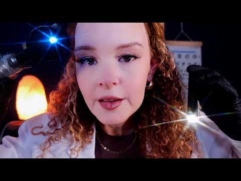 ASMR Eye Exam | Detailed Soft Spoken Medical Roleplay for Deep Sleep